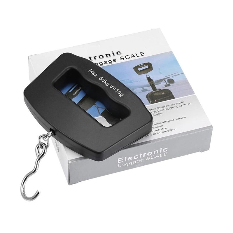 electronic luggage scale - Black