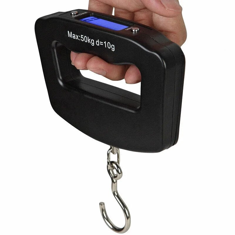 electronic luggage scale - Black