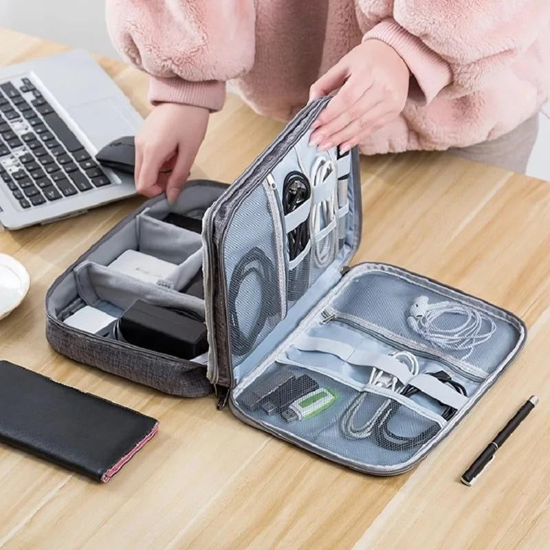 travel storage pouch - Black - Grey - Gray - Red - Blue - Navy Blue - Purple