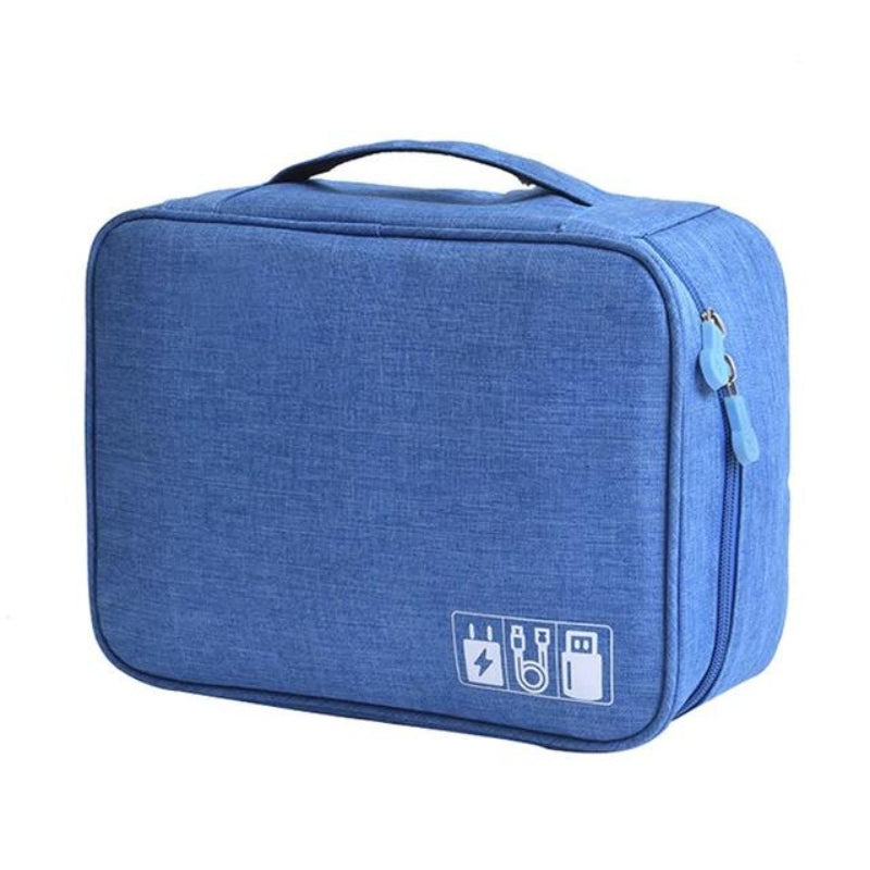 cable storage pouch - Blue