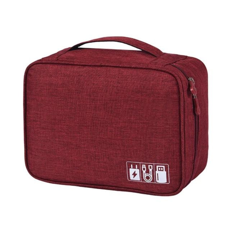 cable storage pouch - Red