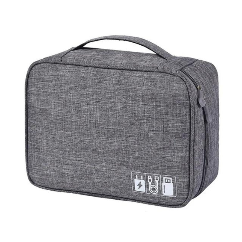 cable pouch - Grey - Gray