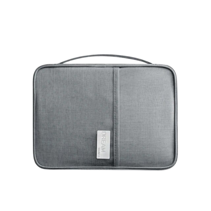 travel paper pouch - Grey - Gray - L