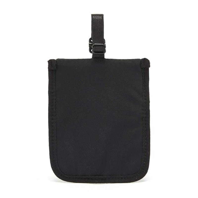 secret travel pouch for women - Black
