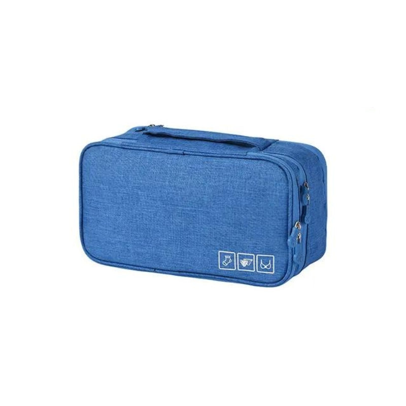 travel storage pouch - Blue