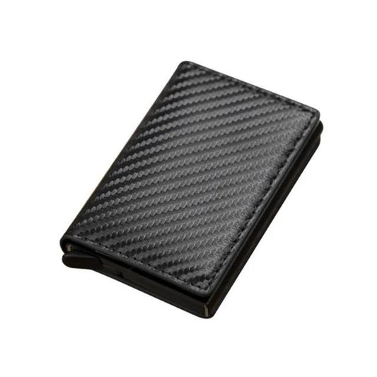 rfid card holder - Textured Black
