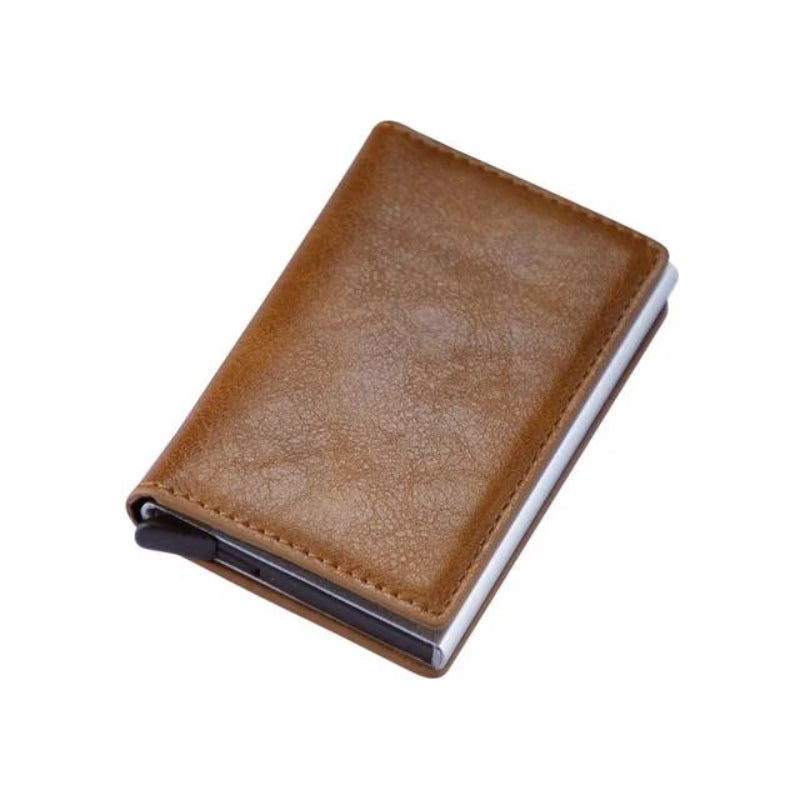rfid card holder - Light Brown