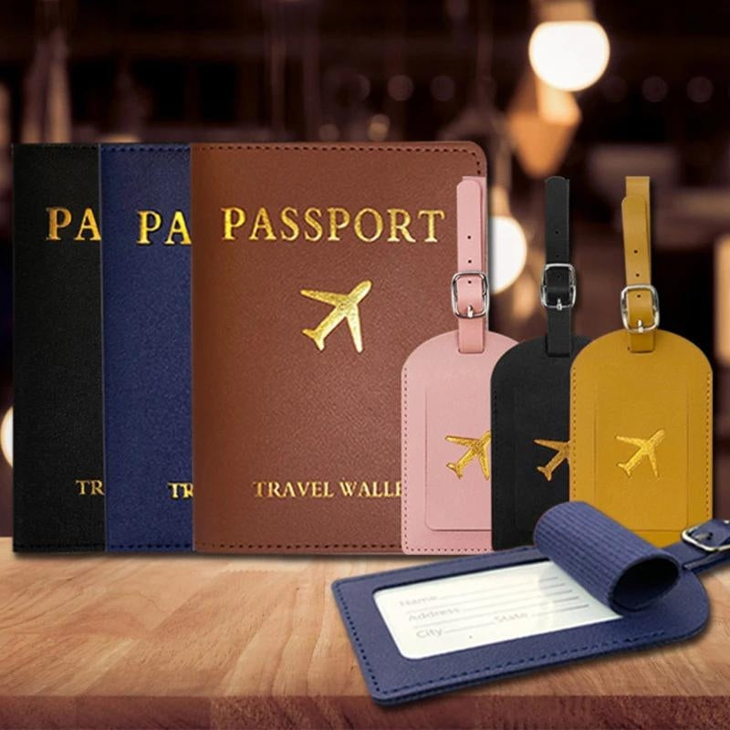 suitcase address tag - Black - Sky Blue - Blue - Grey - Gray - Brown - Pink - Red - Yellow