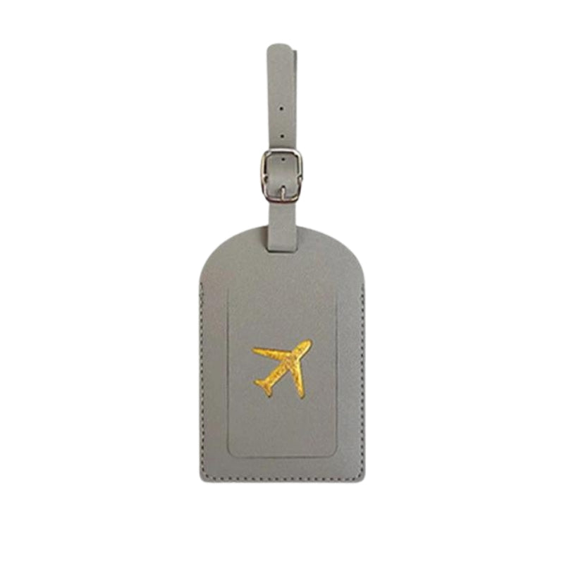 luggage address holder - Grey - Gray