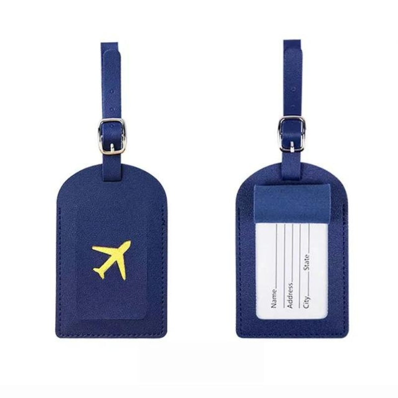 luggage tag holder - Blue