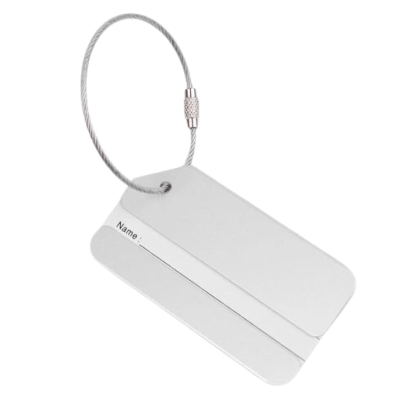 luggage holder tag - Silver