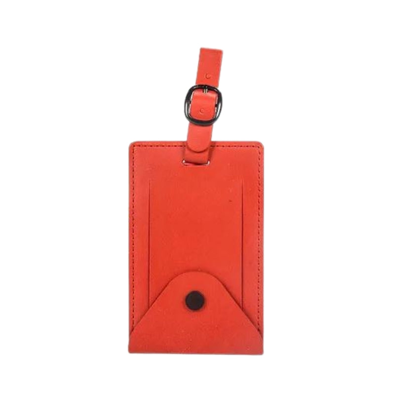 suitcase identification tag - Red