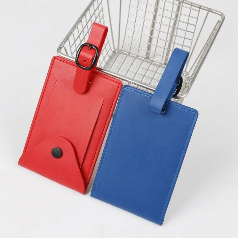 airplane suitcase tag holder - Pink - Blue - Black - Green - Red - Orange