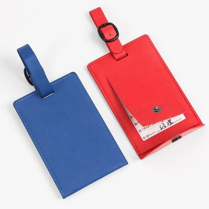 airplane luggage tag holder - Pink - Blue - Black - Green - Red - Orange