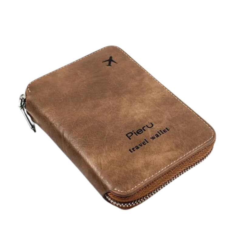 rfid wallet for women - Light Brown