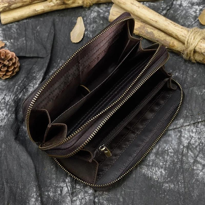 men's leather wallet - caramel brown - coffee brown - brown - light brown - black - textured black - brown - simple closure - caramel brown - coffee brown - brown - light brown - black - textured black - brown - simple closure