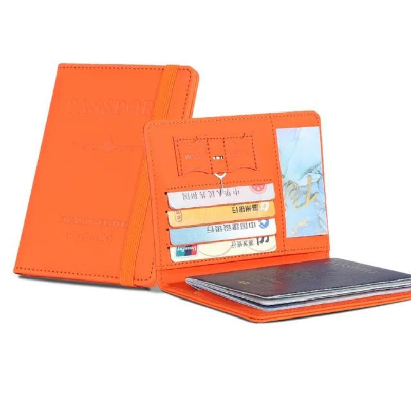 rfid wallet for women - Orange