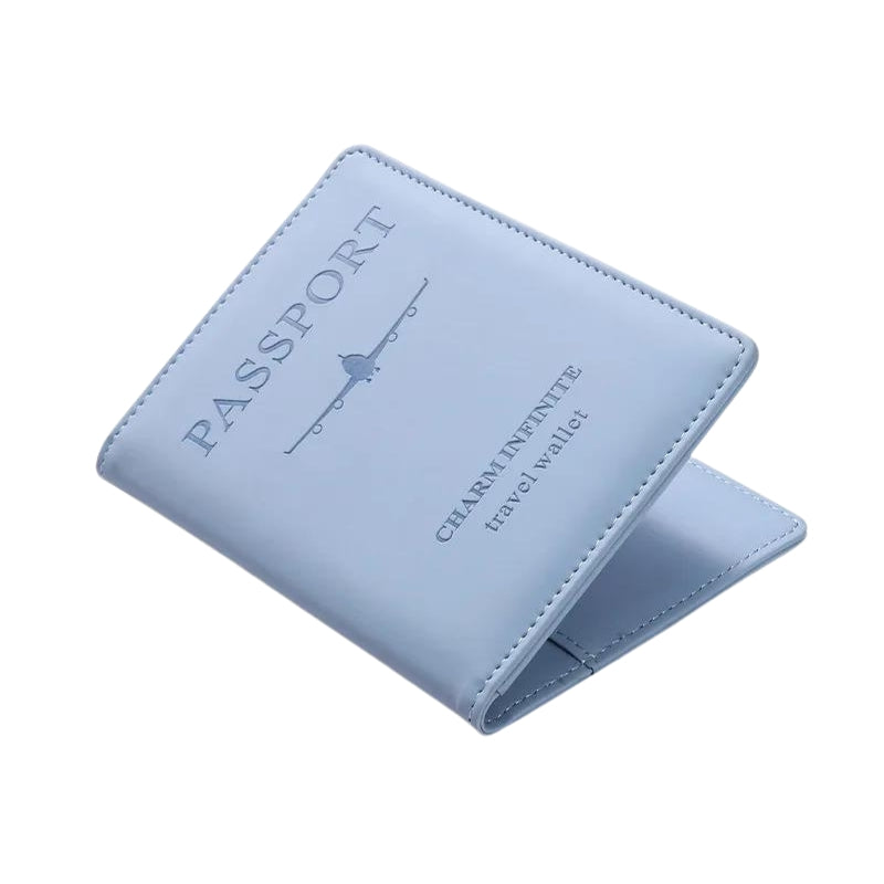 best anti rfid wallet - Sky Blue - Turquoise - Pink - Black - Grey - Gray - Orange