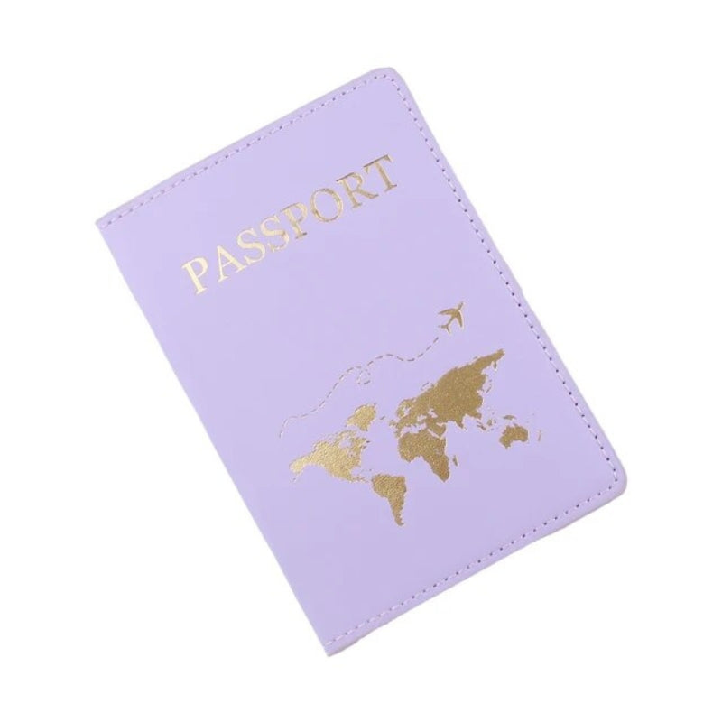 passport protection cover - Purple