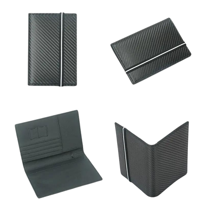 rfid passport pouch - Black