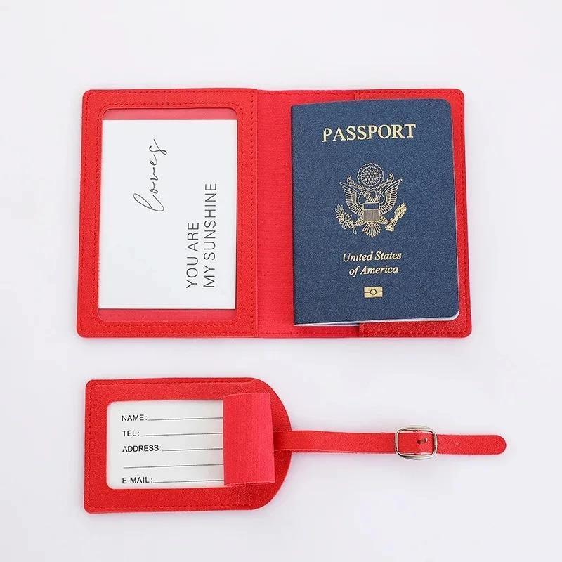 passport protector - Pink - Red - Grey - Gray - Black - Brown - Sky Blue - Blue