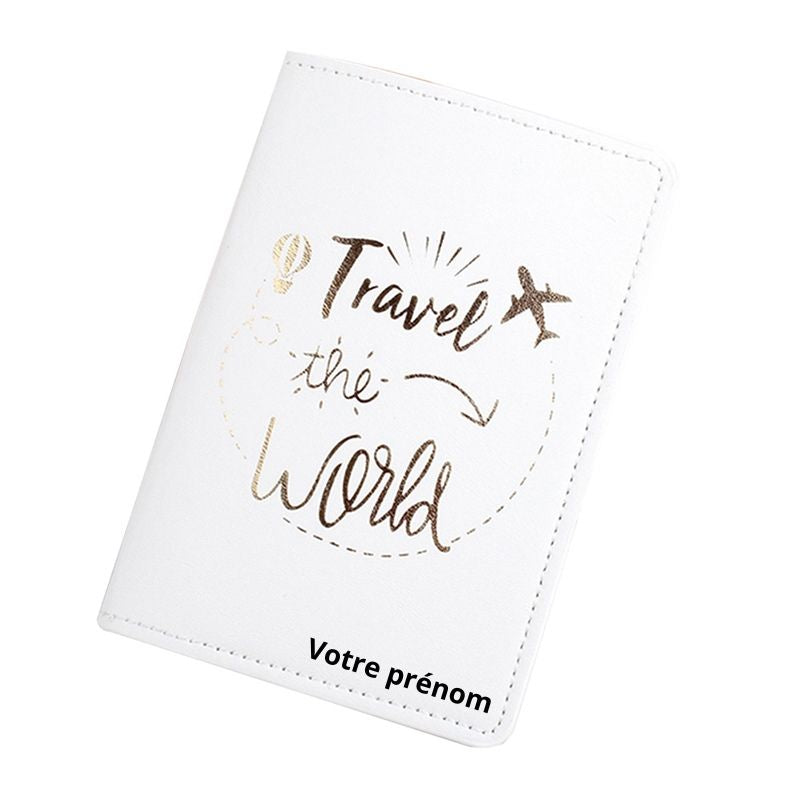 passport cover - Around the World Pattern - Model 1
