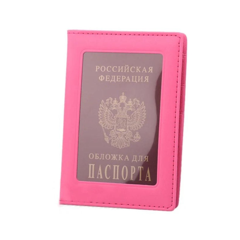 passport holder for women - Fuchsia