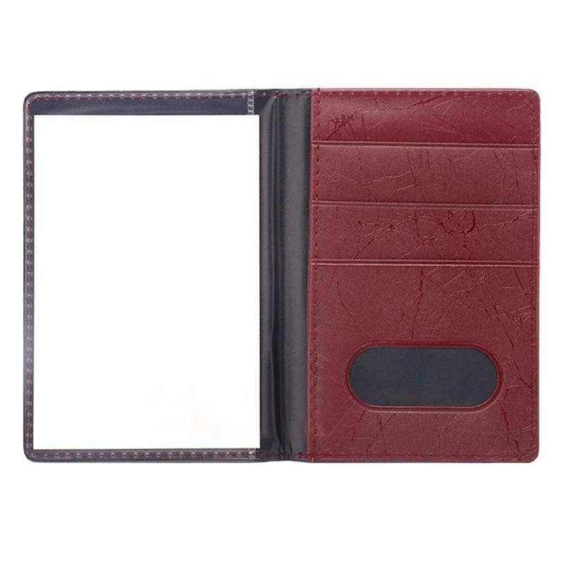 passport holder for men - Black - Textured Black - Light Brown - Dark Brown - Blue - Sky Blue - Pink - Fuchsia