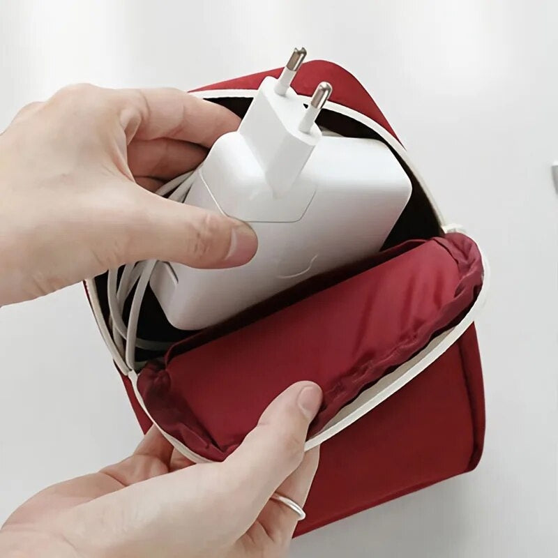 cable organizer - Red - Black - Blue