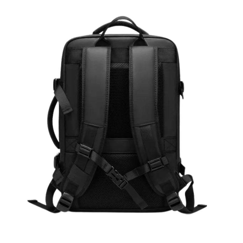 expandable travel bag - Black