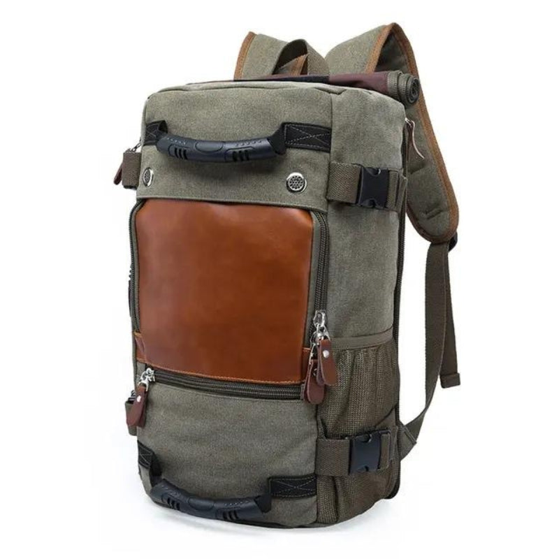 men's vintage travel bag - Army green