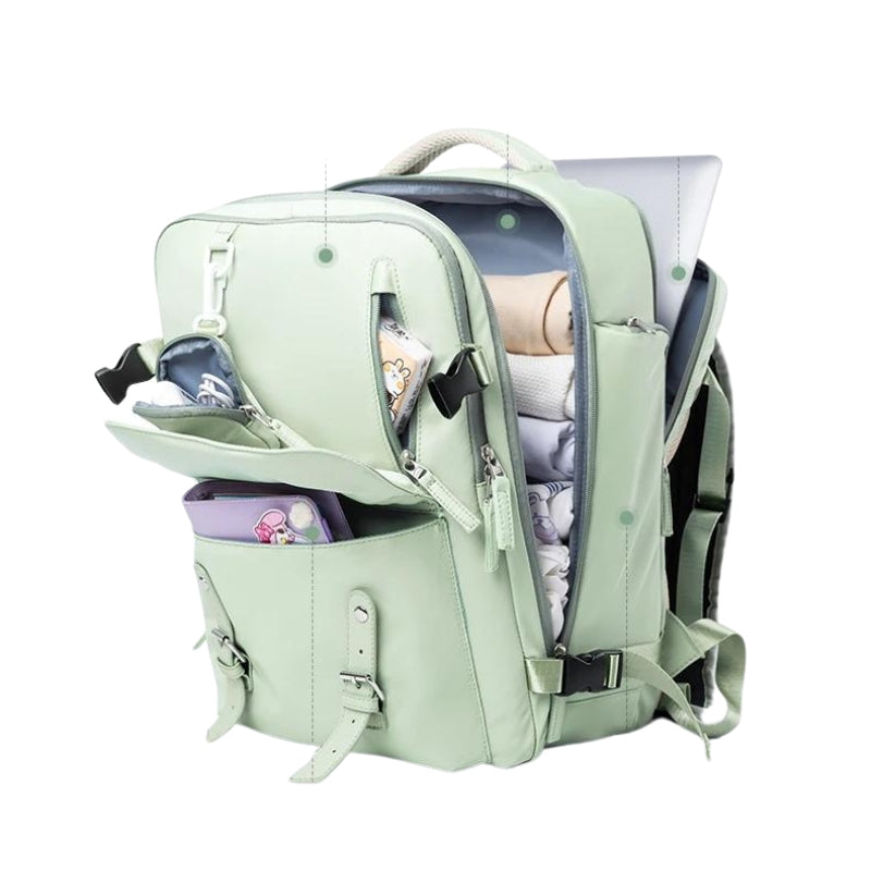 original women's backpack - Expandable Grey - Expandable Gray - Beige 1 - Beige 2 - Expandable Beige - Green 1 - Green 2 - Green 3 - Expandable Green - Dark Grey Green 2 - Dark Gray Green 2 - Expandable Dark Green - Black 1 - Black 2 - Expandable Black - Brown 1