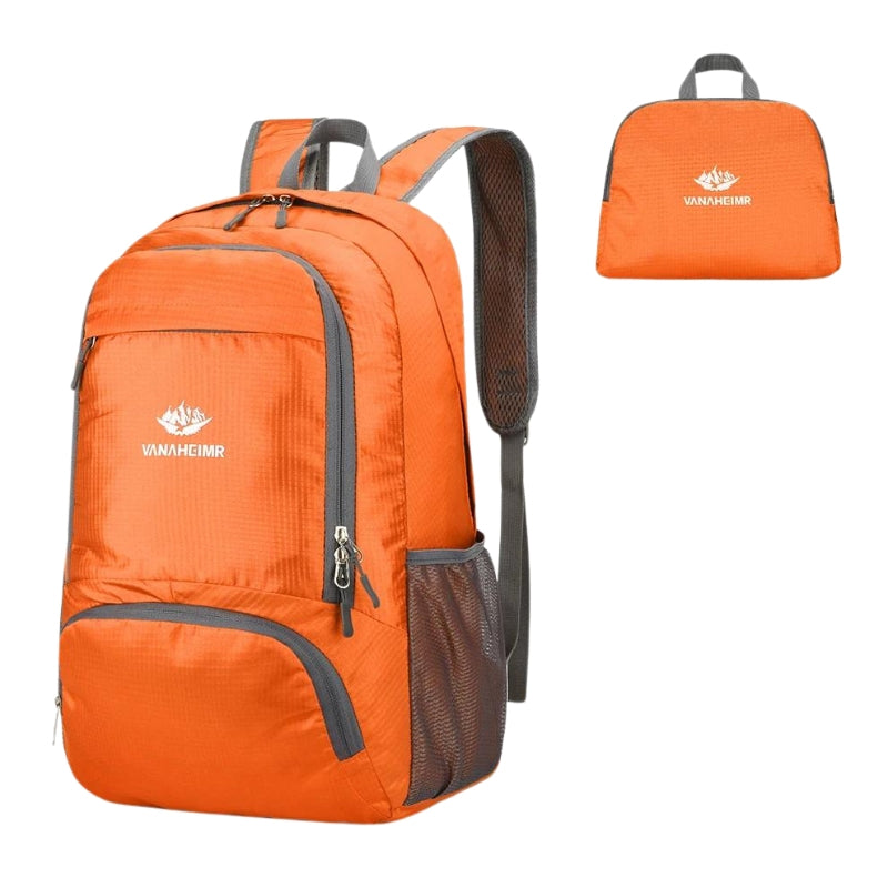 waterproof hiking backpack men - Orange