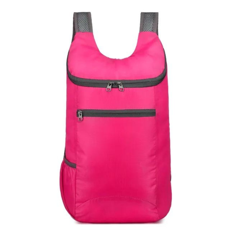 foldable travel backpack - Fuchsia