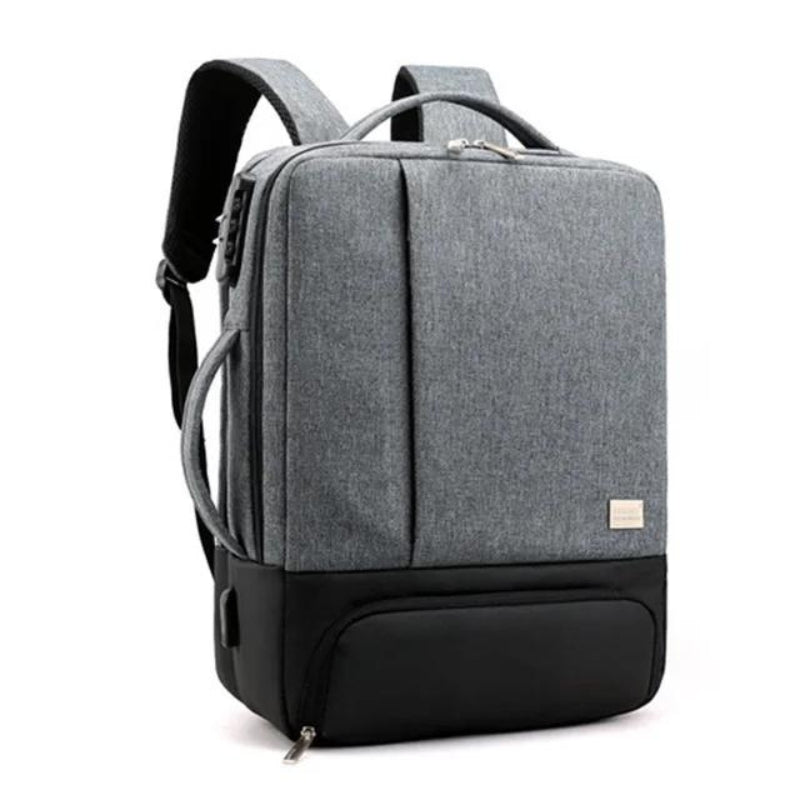 travel anti-theft backpack - Grey - Gray