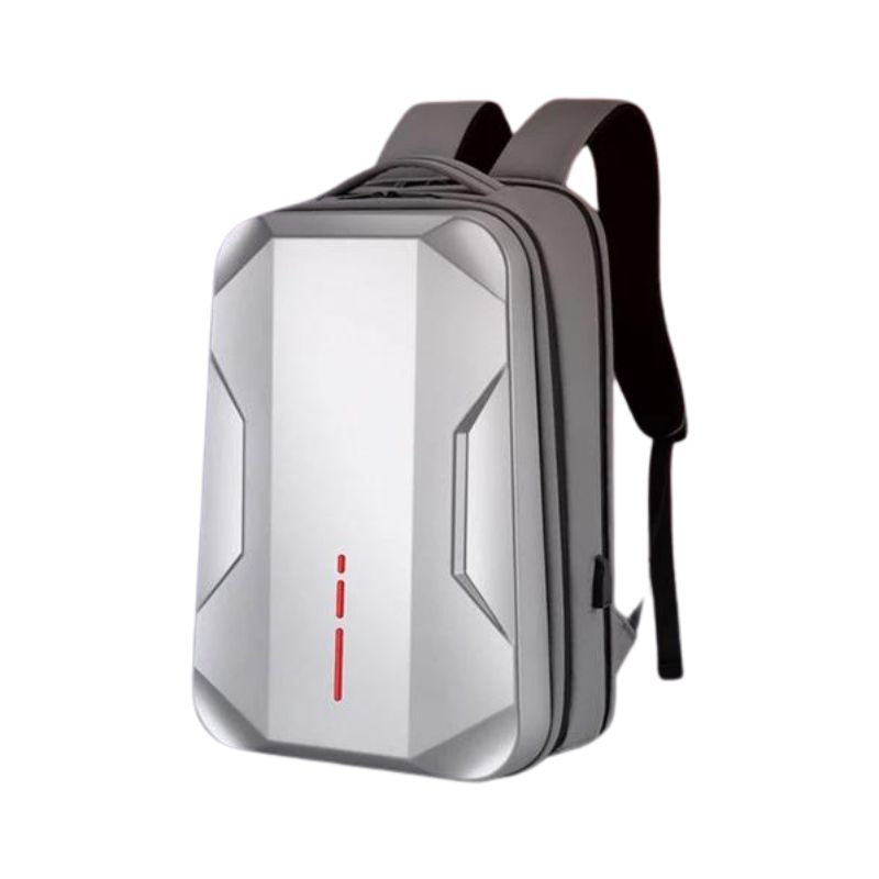 hard laptop backpack - White