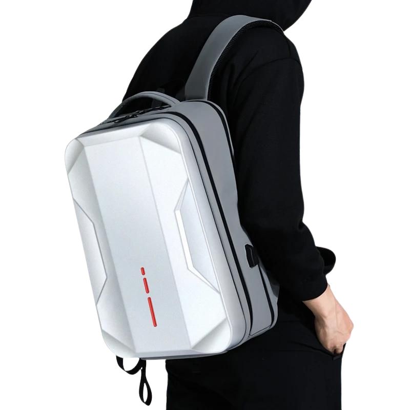 backpack for laptop - White - Black