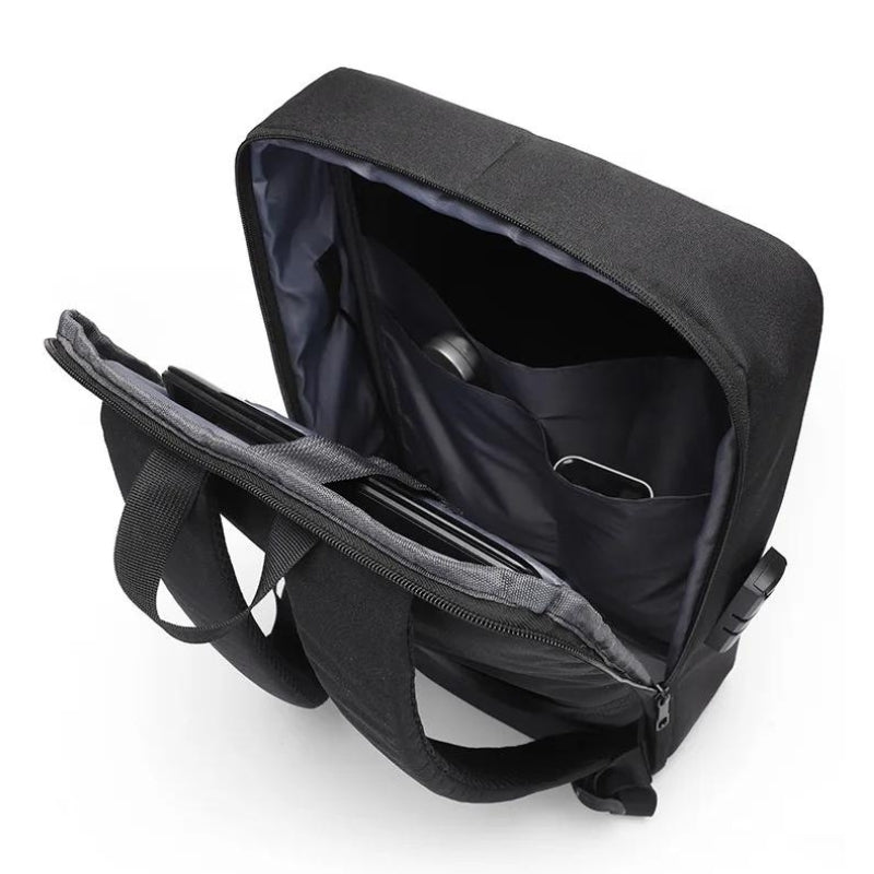 backpack with code - Grey - Gray - Black - Blue