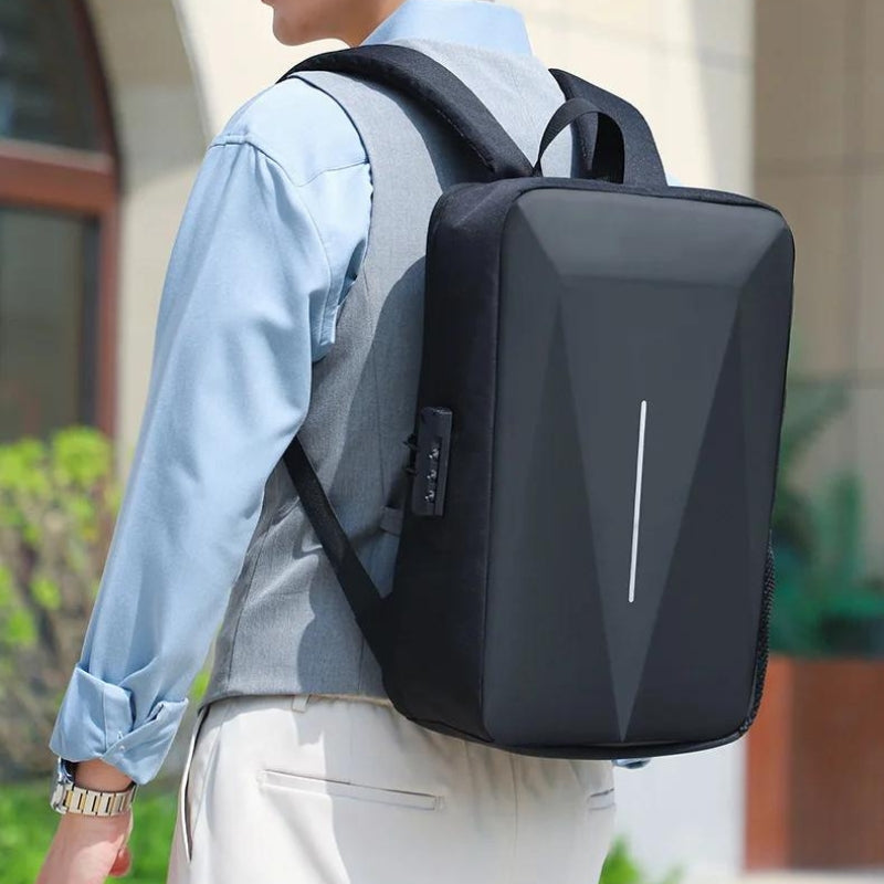 security backpack - Grey - Gray - Black - Blue