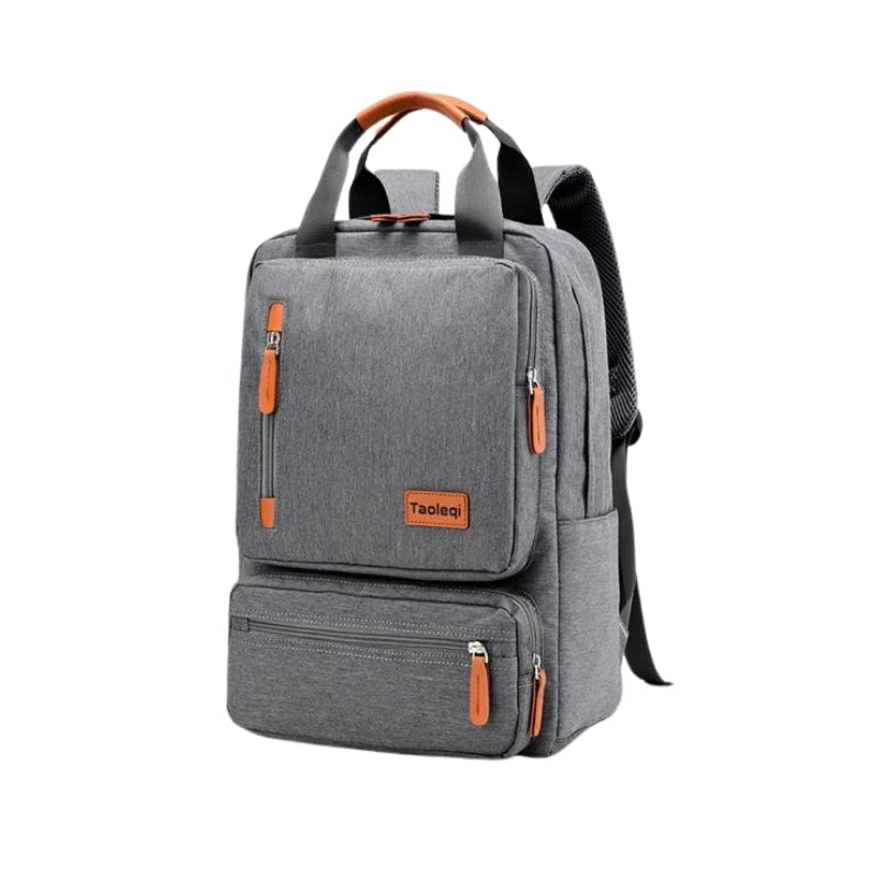 brand canvas bag - Light Grey - Light Gray