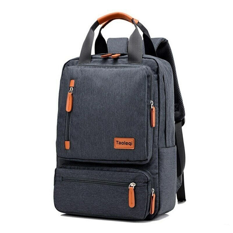 canvas laptop bag - Dark Grey - Dark Gray