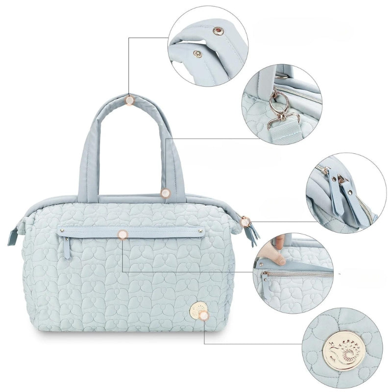 baby diaper bag - Sky Blue - Pink - Black