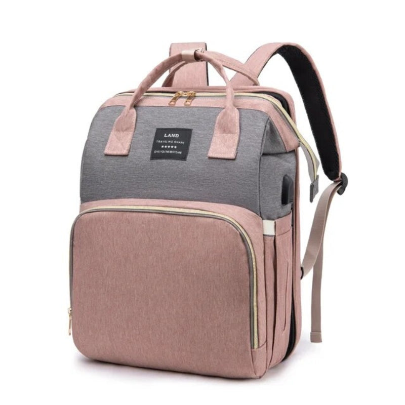 backpack diaper bag - Pink