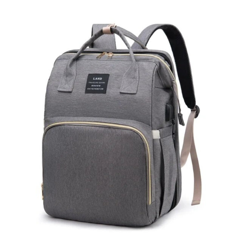 diaper bag backpack - Grey - Gray