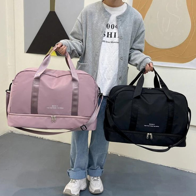 women's travel bags - Black - Blue - Pink - Purple