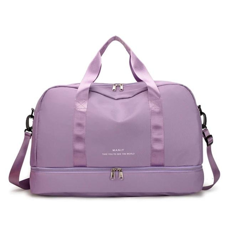 women's travel handbag - Purple