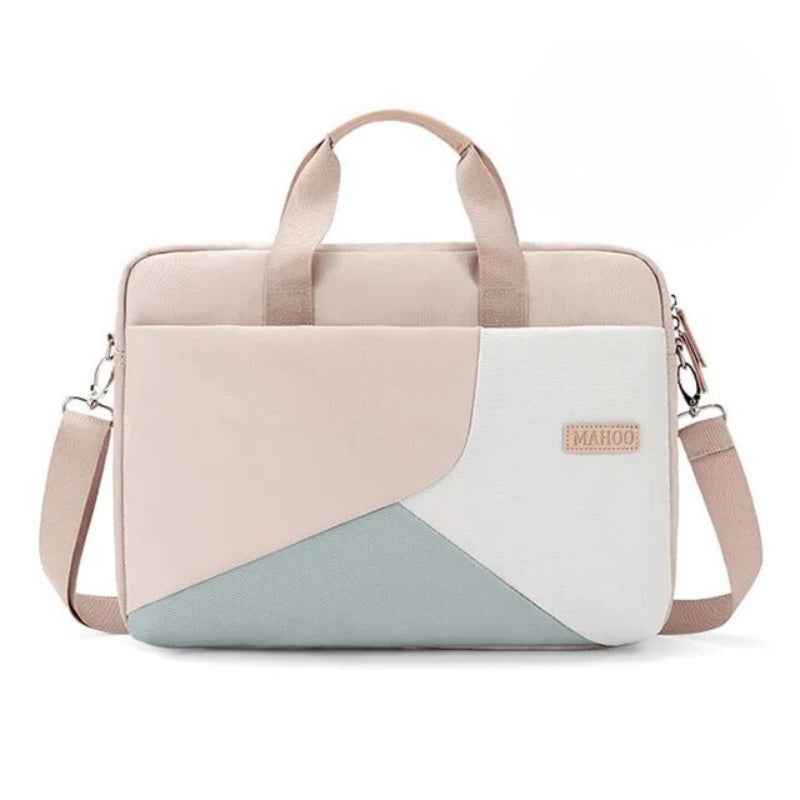 elegant laptop bag for women - Beige - 15.6 inches