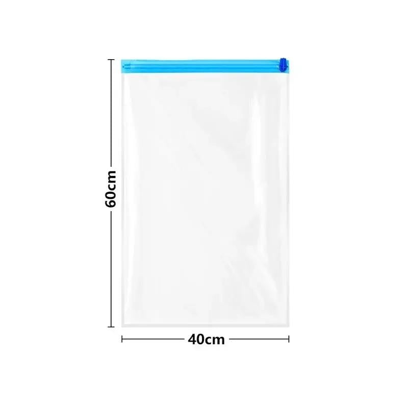 vacuum-free travel compression bag - 5 Pieces - 40x60 cm