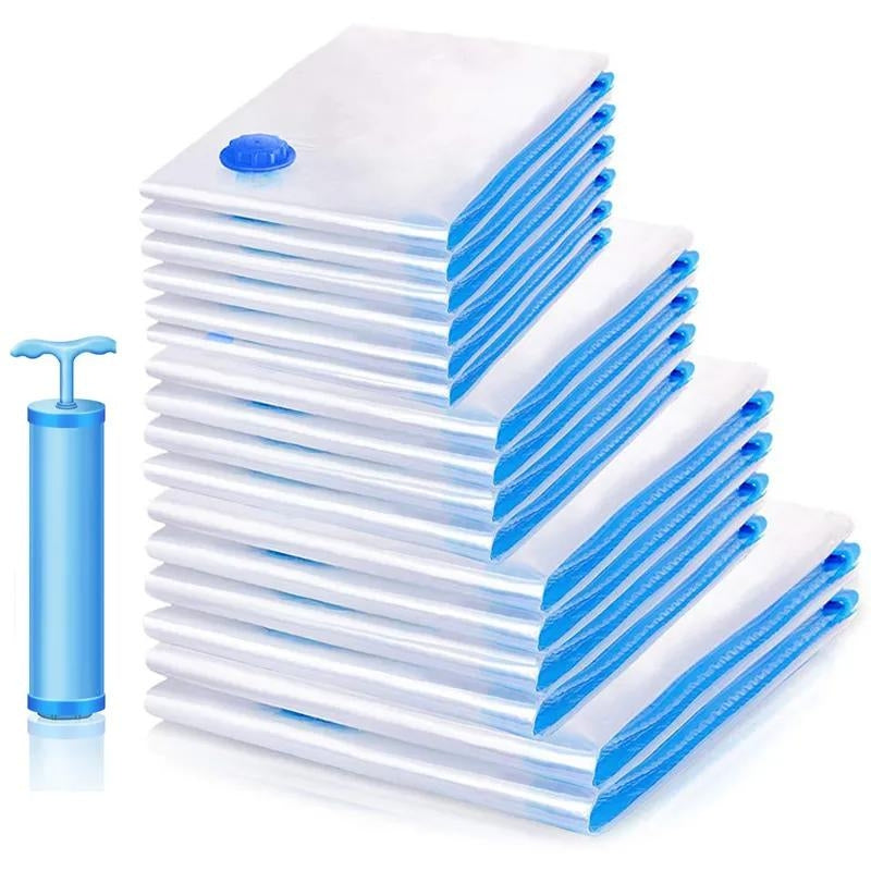 compression bag for travel clothes - 40x60 cm (1 piece) - 50x70 cm (1 piece) - 60x80 cm (1 piece) - 70x100 cm (1 piece) - 80x100 cm (1 piece) - 40x60 cm (3 pieces + 1 free pump) - 50x70 cm (3 pieces + 1 free pump) - 60x80 cm (3 pieces + 1 free pump) - 80x100 cm (3 pieces + 1 free pump) - 40x60 cm (5 pieces + 1 free pump) - 50x70 cm (5 pieces + 1 free pump) - 60x80 cm (5 pieces + 1 free pump) - 80x100 cm (5 pieces + 1 free pump) - Manual Pump