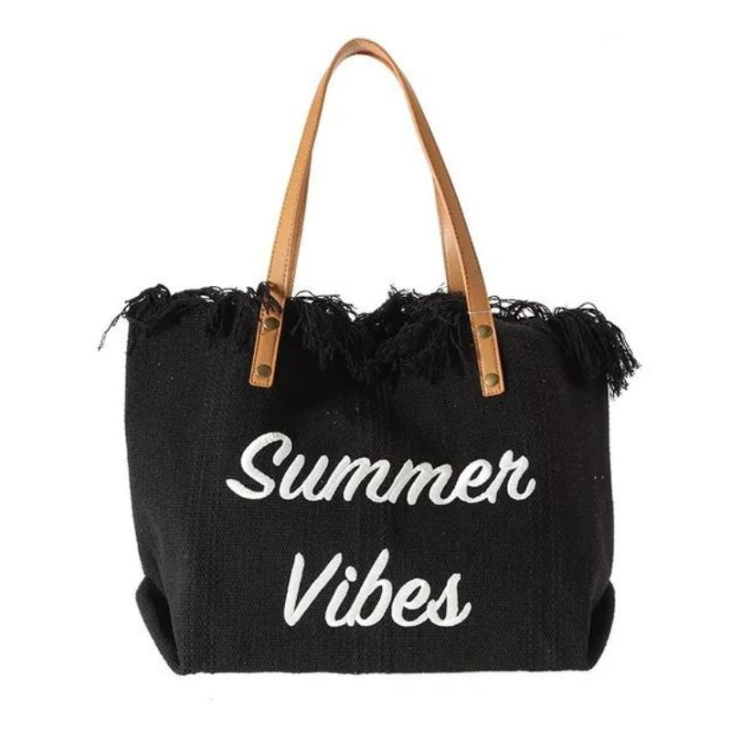 women's beach bag - Black